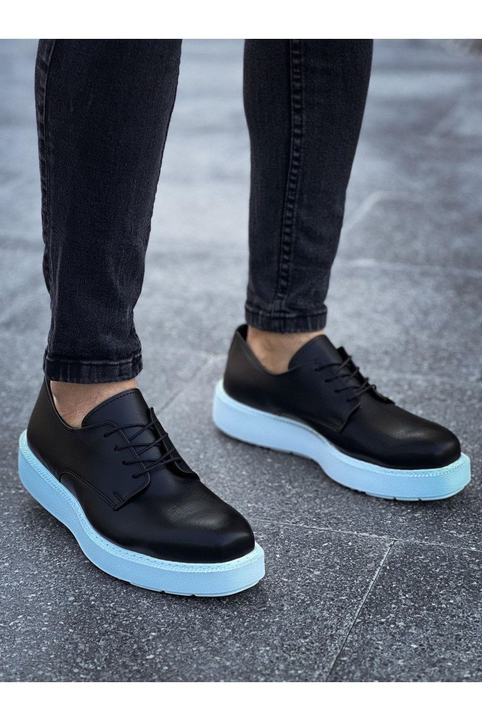 CH001 Classic Lace Erkek Günlük Bağcıklı Cilt Klasik Ayakkabı CBT - Siyah CH001 Classic Lace Erkek Günlük Bağcıklı Cilt Klasik Ayakkabı CBT - Siyah