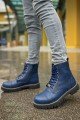 CH009 Military Erkek Spor Günlük Bağcıklı ve Fermuarlı Cilt Bot CST - Lacivert Erkek Ayakkabı CH009 Military Erkek Spor Günlük Bağcıklı ve Fermuarlı Cilt Bot CST - Lacivert – Chekich Erkek Ayakkabı