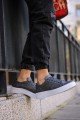 CH017 Pyramid Erkek Günlük Bağcıklı Cilt Spor Sneaker Ayakkabı CBT - Antrasit Erkek Ayakkabı CH017 Pyramid Erkek Günlük Bağcıklı Cilt Spor Sneaker Ayakkabı CBT - Antrasit – Chekich Erkek Ayakkabı