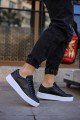 CH017 Pyramid Erkek Günlük Bağcıklı Cilt Spor Sneaker Ayakkabı CBT - Siyah Erkek Ayakkabı CH017 Pyramid Erkek Günlük Bağcıklı Cilt Spor Sneaker Ayakkabı CBT - Siyah – Chekich Erkek Ayakkabı