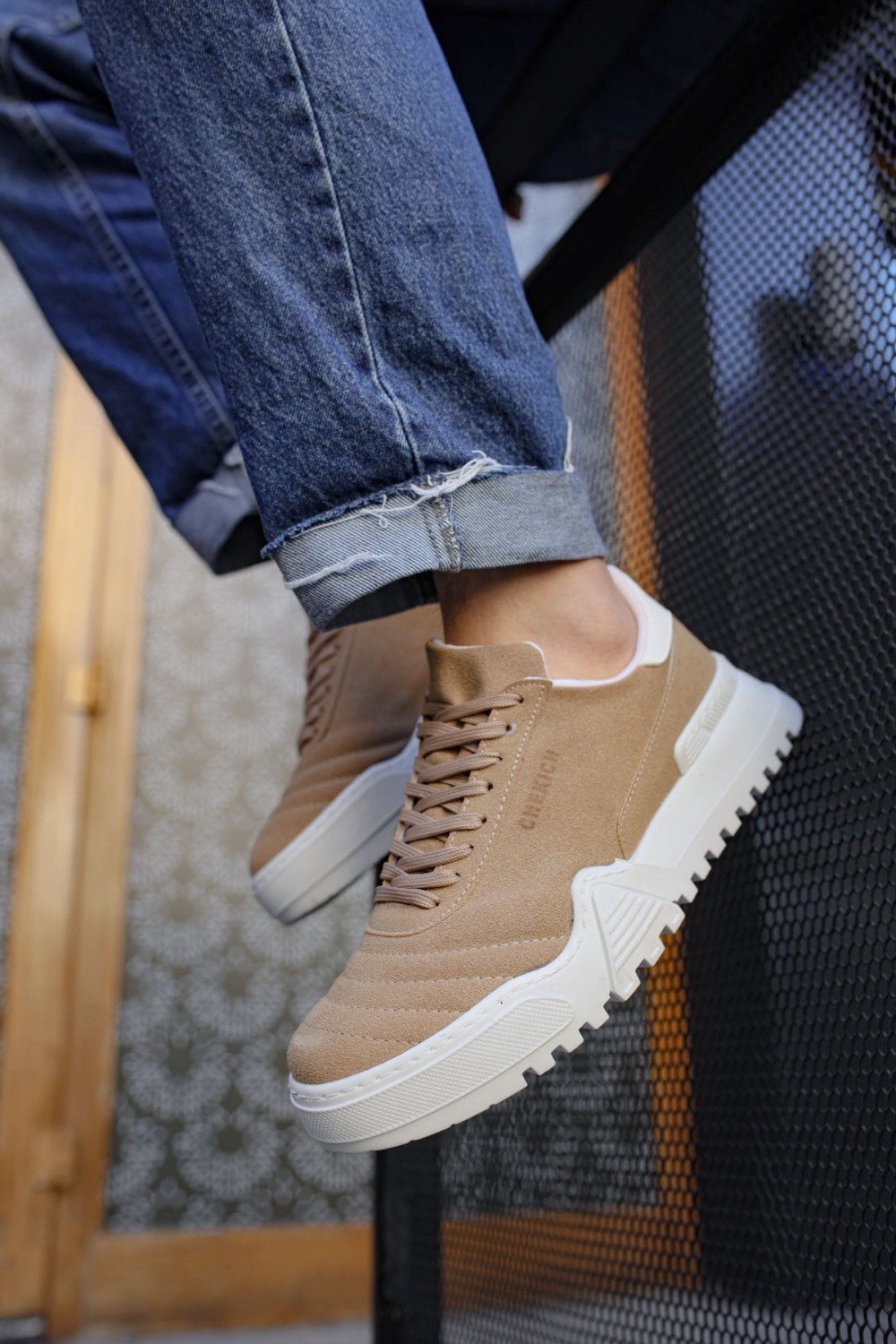 CH037 Francis Erkek Günlük Bağcıklı Süet Spor Sneaker Ayakkabı SBT - Kum Erkek Ayakkabı CH037 Francis Erkek Günlük Bağcıklı Süet Spor Sneaker Ayakkabı SBT - Kum – Chekich Erkek Ayakkabı