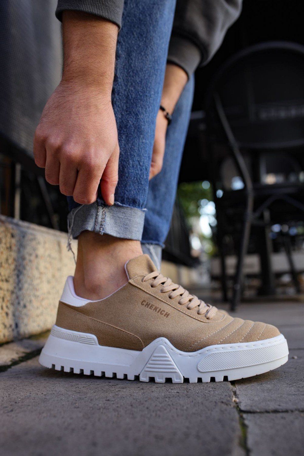 CH037 Francis Erkek Günlük Bağcıklı Süet Spor Sneaker Ayakkabı SBT - Kum Erkek Ayakkabı CH037 Francis Erkek Günlük Bağcıklı Süet Spor Sneaker Ayakkabı SBT - Kum – Chekich Erkek Ayakkabı
