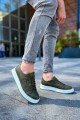 CH043 Cowien Erkek Günlük Bağcıklı Cilt Spor Sneaker Ayakkabı CBT - Haki Erkek Ayakkabı CH043 Cowien Erkek Günlük Bağcıklı Cilt Spor Sneaker Ayakkabı CBT - Haki – Chekich Erkek Ayakkabı