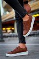 CH043 Cowien Erkek Günlük Bağcıklı Cilt Spor Sneaker Ayakkabı CBT - Taba – Chekich Erkek Ayakkabı