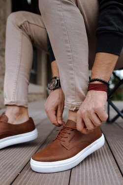 CH061 Rex Erkek Günlük Bağcıklı Cilt Klasik Ayakkabı CBT - Taba CH061 Rex Erkek Günlük Bağcıklı Cilt Klasik Ayakkabı CBT - Taba