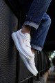 CH073 Flatline Erkek Günlük Bağcıklı Cilt Spor Sneaker Ayakkabı CBT - Beyaz Erkek Ayakkabı CH073 Flatline Erkek Günlük Bağcıklı Cilt Spor Sneaker Ayakkabı CBT - Beyaz – Chekich Erkek Ayakkabı