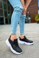 CH089 Low Top Lace Up Erkek Günlük Bağcıklı Cilt Spor Sneaker Ayakkabı CBT - Siyah Erkek Ayakkabı CH089 Low Top Lace Up Erkek Günlük Bağcıklı Cilt Spor Sneaker Ayakkabı CBT - Siyah – Chekich Erkek Ayakkabı
