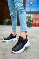 CH089 Low Top Lace Up Erkek Günlük Bağcıklı Cilt Spor Sneaker Ayakkabı CBT - Siyah Erkek Ayakkabı CH089 Low Top Lace Up Erkek Günlük Bağcıklı Cilt Spor Sneaker Ayakkabı CBT - Siyah – Chekich Erkek Ayakkabı