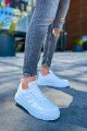 CH105 Cronus Erkek Günlük Bağcıklı Cilt Spor Sneaker Ayakkabı CBT - Beyaz – Chekich Erkek Ayakkabı