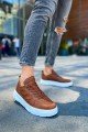 CH105 Cronus Erkek Günlük Bağcıklı Cilt Spor Sneaker Ayakkabı CBT - Taba Erkek Ayakkabı CH105 Cronus Erkek Günlük Bağcıklı Cilt Spor Sneaker Ayakkabı CBT - Taba – Chekich Erkek Ayakkabı