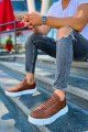 CH105 Cronus Erkek Günlük Bağcıklı Cilt Spor Sneaker Ayakkabı CBT - Taba Erkek Ayakkabı CH105 Cronus Erkek Günlük Bağcıklı Cilt Spor Sneaker Ayakkabı CBT - Taba – Chekich Erkek Ayakkabı