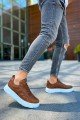 CH105 Cronus Erkek Günlük Bağcıklı Cilt Spor Sneaker Ayakkabı CBT - Taba Erkek Ayakkabı CH105 Cronus Erkek Günlük Bağcıklı Cilt Spor Sneaker Ayakkabı CBT - Taba – Chekich Erkek Ayakkabı