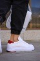 CH107 Felibord Erkek Günlük Bağcıklı Cilt Spor Sneaker Ayakkabı CBT - Beyaz/Kırmızı Erkek Ayakkabı CH107 Felibord Erkek Günlük Bağcıklı Cilt Spor Sneaker Ayakkabı CBT - Beyaz/Kırmızı – Chekich Erkek Ayakkabı