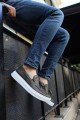 CH127 Loafer - X Erkek Günlük Bağcıksız Corcik Cilt Klasik Ayakkabı CBT - Haki – Chekich Erkek Ayakkabı