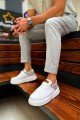 CH145 Sauerbergg Erkek Günlük Bağcıklı Cilt Spor Sneaker Ayakkabı CBT - Beyaz Erkek Ayakkabı CH145 Sauerbergg Erkek Günlük Bağcıklı Cilt Spor Sneaker Ayakkabı CBT - Beyaz – Chekich Erkek Ayakkabı
