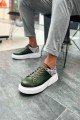 CH145 Sauerbergg Erkek Günlük Bağcıklı Cilt Spor Sneaker Ayakkabı CBT - Haki Erkek Ayakkabı CH145 Sauerbergg Erkek Günlük Bağcıklı Cilt Spor Sneaker Ayakkabı CBT - Haki – Chekich Erkek Ayakkabı