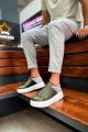 CH145 Sauerbergg Erkek Günlük Bağcıklı Cilt Spor Sneaker Ayakkabı CBT - Haki Erkek Ayakkabı CH145 Sauerbergg Erkek Günlük Bağcıklı Cilt Spor Sneaker Ayakkabı CBT - Haki – Chekich Erkek Ayakkabı