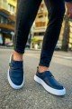 CH147 Dobeny Erkek Günlük Bağcıksız Cırtlı Cilt Spor Sneaker Ayakkabı CBT - Lacivert Erkek Ayakkabı CH147 Dobeny Erkek Günlük Bağcıksız Cırtlı Cilt Spor Sneaker Ayakkabı CBT - Lacivert – Chekich Erkek Ayakkabı