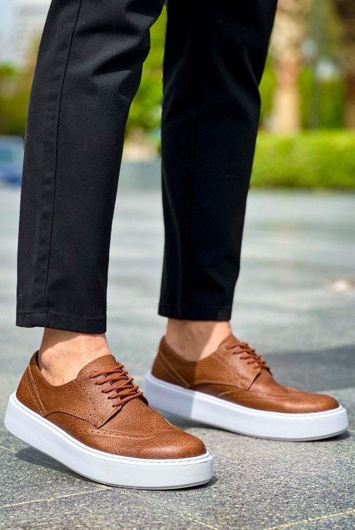 CH149 Changer Over Erkek Günlük Bağcıklı Cilt Klasik Ayakkabı CBT - Taba CH149 Changer Over Erkek Günlük Bağcıklı Cilt Klasik Ayakkabı CBT - Taba