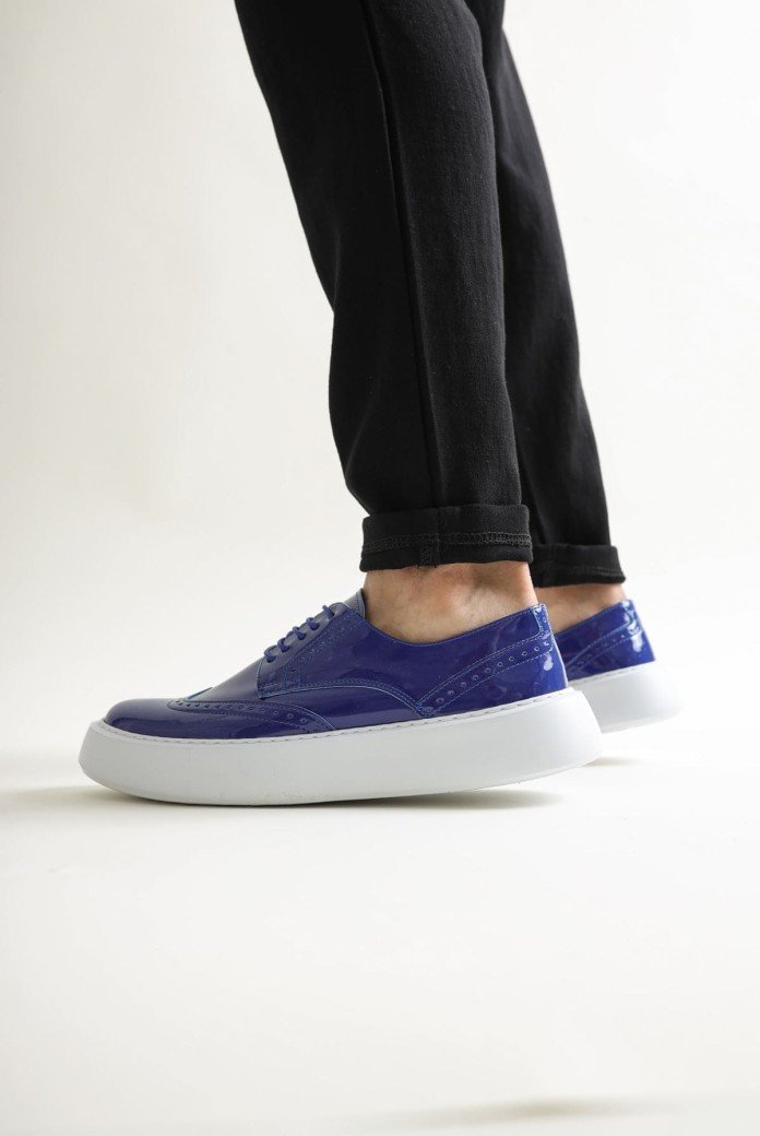 CH149 Changer Over Erkek Günlük Bağcıklı Rugan Klasik Ayakkabı CBT - Lacivert CH149 Changer Over Erkek Günlük Bağcıklı Rugan Klasik Ayakkabı CBT - Lacivert