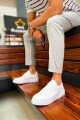 CH153 Oxford Erkek Günlük Bağcıklı Cilt Spor Sneaker Ayakkabı CBT - Beyaz Erkek Ayakkabı CH153 Oxford Erkek Günlük Bağcıklı Cilt Spor Sneaker Ayakkabı CBT - Beyaz – Chekich Erkek Ayakkabı