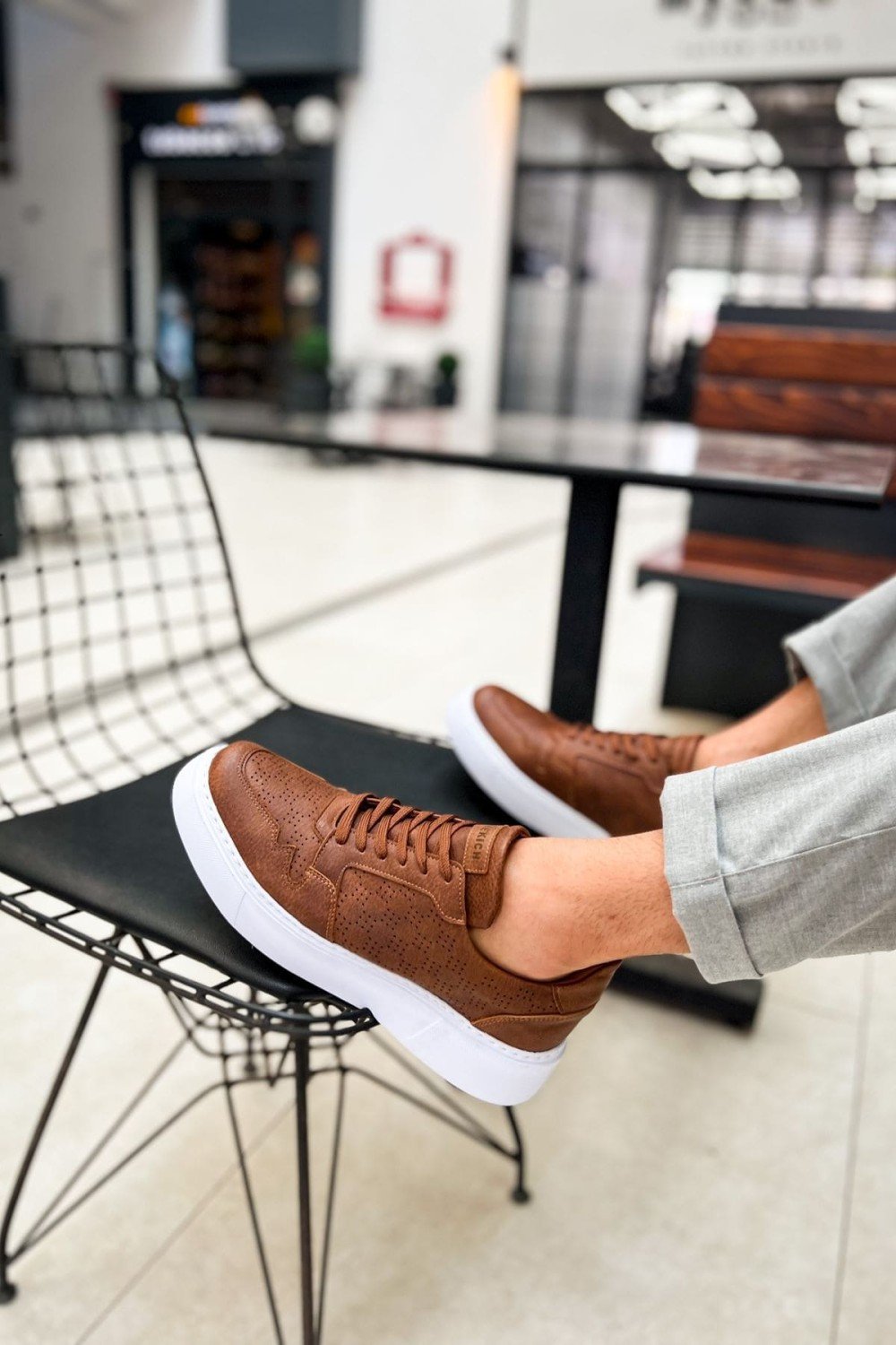 CH153 Oxford Erkek Günlük Bağcıklı Cilt Spor Sneaker Ayakkabı CBT - Taba Erkek Ayakkabı CH153 Oxford Erkek Günlük Bağcıklı Cilt Spor Sneaker Ayakkabı CBT - Taba – Chekich Erkek Ayakkabı
