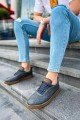 CH157 Retro Erkek Günlük Bağcıklı Krep Taban Cilt Spor Sneaker Ayakkabı CKT - Antrasit Erkek Ayakkabı CH157 Retro Erkek Günlük Bağcıklı Krep Taban Cilt Spor Sneaker Ayakkabı CKT - Antrasit – Chekich Erkek Ayakkabı