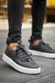 CH159 Saturn Erkek Günlük Bağcıklı Cilt Spor Sneaker Ayakkabı CBT - Antrasit Erkek Ayakkabı CH159 Saturn Erkek Günlük Bağcıklı Cilt Spor Sneaker Ayakkabı CBT - Antrasit – Chekich Erkek Ayakkabı