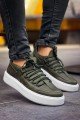 CH159 Saturn Erkek Günlük Bağcıklı Cilt Spor Sneaker Ayakkabı CBT - Haki Erkek Ayakkabı CH159 Saturn Erkek Günlük Bağcıklı Cilt Spor Sneaker Ayakkabı CBT - Haki – Chekich Erkek Ayakkabı