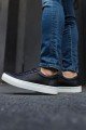 CH163 Optimum Erkek Günlük Bağcıklı Cilt Spor Sneaker Ayakkabı CBT - Siyah Erkek Ayakkabı CH163 Optimum Erkek Günlük Bağcıklı Cilt Spor Sneaker Ayakkabı CBT - Siyah – Chekich Erkek Ayakkabı