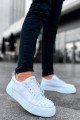 CH169 Thorn Erkek Günlük Bağcıklı Cilt Spor Sneaker Ayakkabı CBT - Beyaz Erkek Ayakkabı CH169 Thorn Erkek Günlük Bağcıklı Cilt Spor Sneaker Ayakkabı CBT - Beyaz – Chekich Erkek Ayakkabı