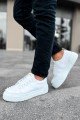 CH169 Thorn Erkek Günlük Bağcıklı Cilt Spor Sneaker Ayakkabı CBT - Beyaz Erkek Ayakkabı CH169 Thorn Erkek Günlük Bağcıklı Cilt Spor Sneaker Ayakkabı CBT - Beyaz – Chekich Erkek Ayakkabı