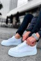 CH169 Thorn Erkek Günlük Bağcıklı Cilt Spor Sneaker Ayakkabı CBT - Beyaz Erkek Ayakkabı CH169 Thorn Erkek Günlük Bağcıklı Cilt Spor Sneaker Ayakkabı CBT - Beyaz – Chekich Erkek Ayakkabı