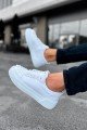 CH169 Thorn Erkek Günlük Bağcıklı Cilt Spor Sneaker Ayakkabı CBT - Beyaz Erkek Ayakkabı CH169 Thorn Erkek Günlük Bağcıklı Cilt Spor Sneaker Ayakkabı CBT - Beyaz – Chekich Erkek Ayakkabı