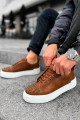 CH169 Thorn Erkek Günlük Bağcıklı Cilt Spor Sneaker Ayakkabı CBT - Taba Erkek Ayakkabı CH169 Thorn Erkek Günlük Bağcıklı Cilt Spor Sneaker Ayakkabı CBT - Taba – Chekich Erkek Ayakkabı