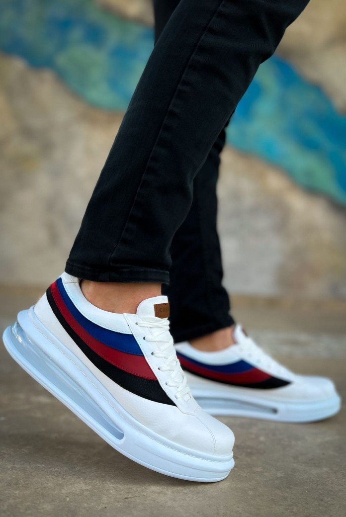 CH171 Ariaso Erkek Günlük Bağcıklı Cilt Spor Sneaker Ayakkabı CBT - Beyaz CH171 Ariaso Erkek Günlük Bağcıklı Cilt Spor Sneaker Ayakkabı CBT - Beyaz