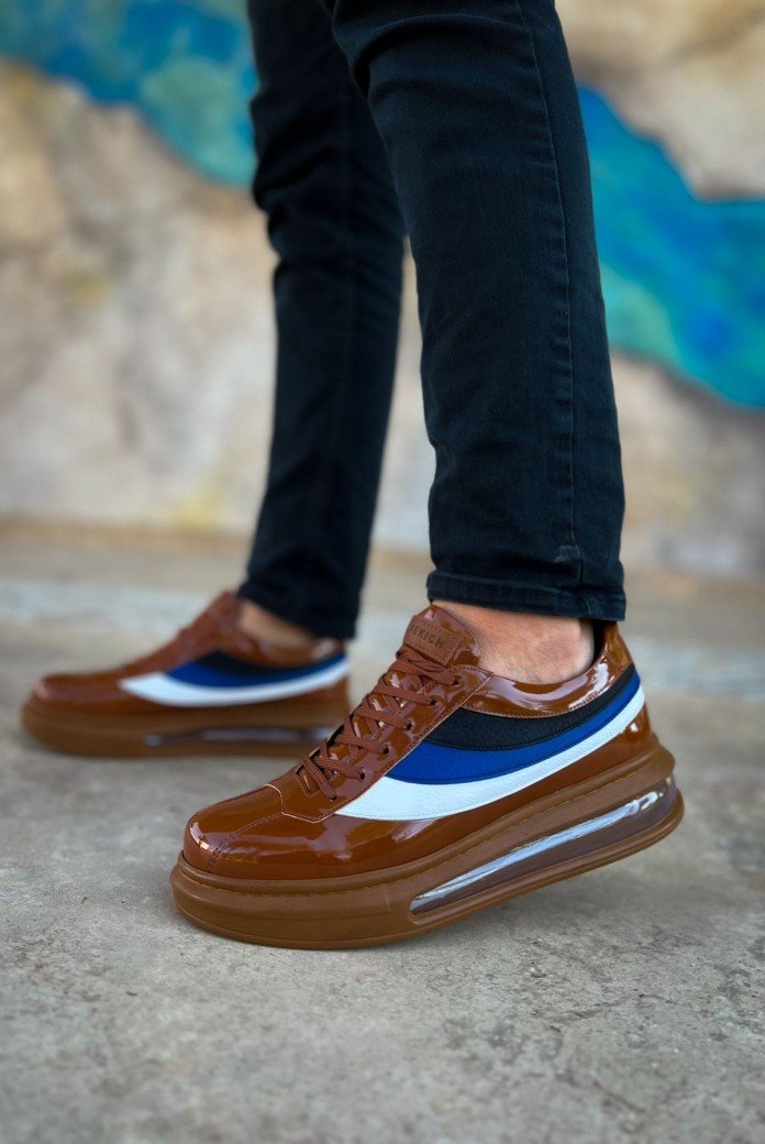 CH171 Ariaso Erkek Günlük Bağcıklı Rugan Spor Sneaker Ayakkabı RTT - Taba CH171 Ariaso Erkek Günlük Bağcıklı Rugan Spor Sneaker Ayakkabı RTT - Taba