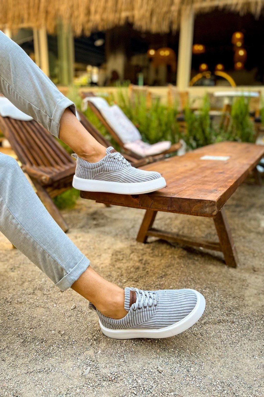 CH173 Velluto Erkek Günlük Bağcıklı Kadife Kumaş Spor Sneaker Ayakkabı KKBT - Antrasit Erkek Ayakkabı CH173 Velluto Erkek Günlük Bağcıklı Kadife Kumaş Spor Sneaker Ayakkabı KKBT - Antrasit – Chekich Erkek Ayakkabı