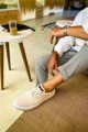 CH173 Velluto Erkek Günlük Bağcıklı Kadife Kumaş Spor Sneaker Ayakkabı KKBT - Beyaz Erkek Ayakkabı CH173 Velluto Erkek Günlük Bağcıklı Kadife Kumaş Spor Sneaker Ayakkabı KKBT - Beyaz – Chekich Erkek Ayakkabı
