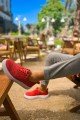 CH173 Velluto Erkek Günlük Bağcıklı Kadife Kumaş Spor Sneaker Ayakkabı KKBT - Kırmızı Erkek Ayakkabı CH173 Velluto Erkek Günlük Bağcıklı Kadife Kumaş Spor Sneaker Ayakkabı KKBT - Kırmızı – Chekich Erkek Ayakkabı