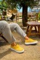 CH173 Velluto Erkek Günlük Bağcıklı Kadife Kumaş Spor Sneaker Ayakkabı KKBT - Sarı Erkek Ayakkabı CH173 Velluto Erkek Günlük Bağcıklı Kadife Kumaş Spor Sneaker Ayakkabı KKBT - Sarı – Chekich Erkek Ayakkabı