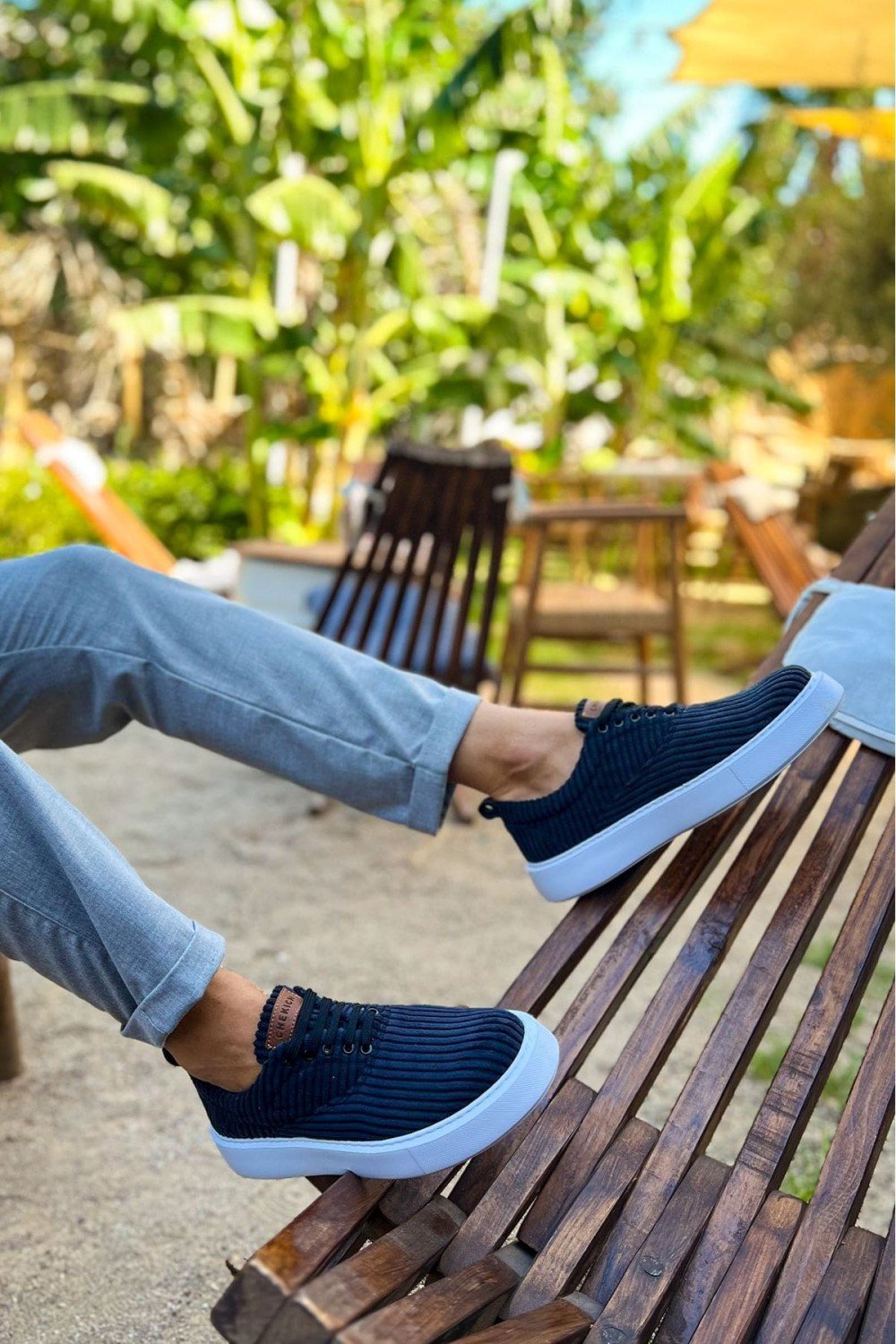 CH173 Velluto Erkek Günlük Bağcıklı Kadife Kumaş Spor Sneaker Ayakkabı KKBT - Siyah Erkek Ayakkabı CH173 Velluto Erkek Günlük Bağcıklı Kadife Kumaş Spor Sneaker Ayakkabı KKBT - Siyah – Chekich Erkek Ayakkabı