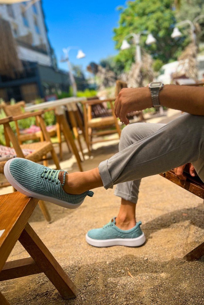 CH173 Velluto Erkek Günlük Bağcıklı Kadife Kumaş Spor Sneaker Ayakkabı KKBT - Yeşil CH173 Velluto Erkek Günlük Bağcıklı Kadife Kumaş Spor Sneaker Ayakkabı KKBT - Yeşil