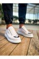 CH175 Mirror Erkek Günlük Bağcıklı Cilt Spor Sneaker Ayakkabı CBT - Beyaz Erkek Ayakkabı CH175 Mirror Erkek Günlük Bağcıklı Cilt Spor Sneaker Ayakkabı CBT - Beyaz – Chekich Erkek Ayakkabı