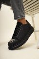 CH175 Mirror Erkek Günlük Bağcıklı Cilt Spor Sneaker Ayakkabı CST - Siyah – Chekich Erkek Ayakkabı