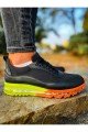 CH181 İpekyol Erkek Günlük Bağcıklı Cilt Triko Spor Sneaker Ayakkabı CTRT - Siyah/Turuncu Erkek Ayakkabı CH181 İpekyol Erkek Günlük Bağcıklı Cilt Triko Spor Sneaker Ayakkabı CTRT - Siyah/Turuncu – Chekich Erkek Ayakkabı