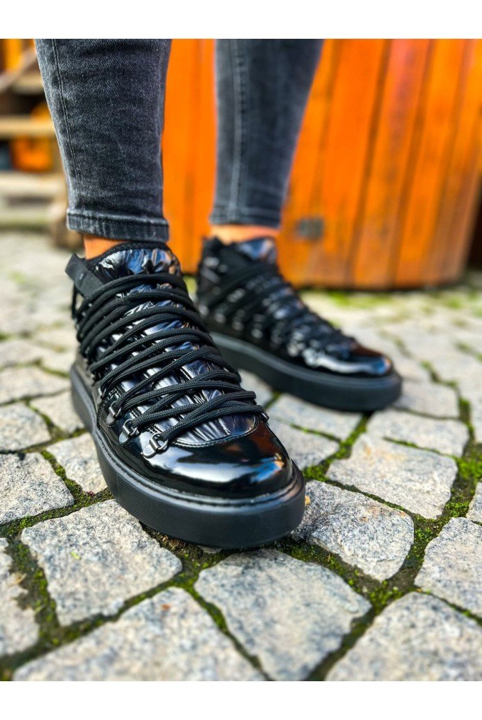 CH189 Charisma Erkek Günlük Bağcıklı Rugan Paraşüt Kumaş Spor Sneaker Ayakkabı RPKST - Siyah CH189 Charisma Erkek Günlük Bağcıklı Rugan Paraşüt Kumaş Spor Sneaker Ayakkabı RPKST - Siyah