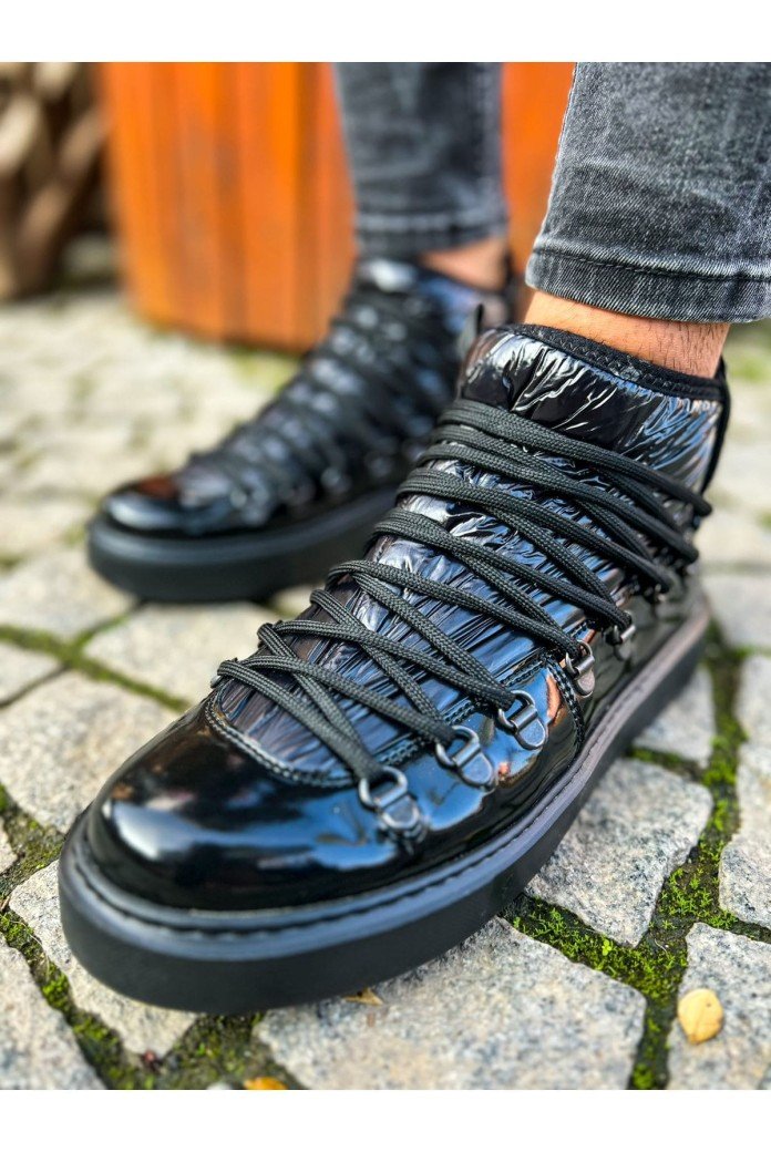 CH189 Charisma Erkek Günlük Bağcıklı Rugan Paraşüt Kumaş Spor Sneaker Ayakkabı RPKST - Siyah CH189 Charisma Erkek Günlük Bağcıklı Rugan Paraşüt Kumaş Spor Sneaker Ayakkabı RPKST - Siyah