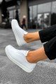CH195 Rigidus Erkek Günlük Bağcıksız Cilt Spor Sneaker Ayakkabı CBT - Beyaz Erkek Ayakkabı CH195 Rigidus Erkek Günlük Bağcıksız Cilt Spor Sneaker Ayakkabı CBT - Beyaz – Chekich Erkek Ayakkabı