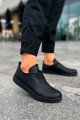 CH195 Rigidus Erkek Günlük Bağcıksız Cilt Spor Sneaker Ayakkabı CST - Siyah Erkek Ayakkabı CH195 Rigidus Erkek Günlük Bağcıksız Cilt Spor Sneaker Ayakkabı CST - Siyah – Chekich Erkek Ayakkabı